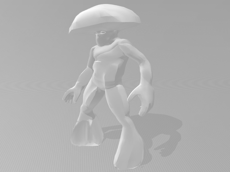真菌战士3D打印模型免费STL文件下载-深圳市博易特智能科技有限公司