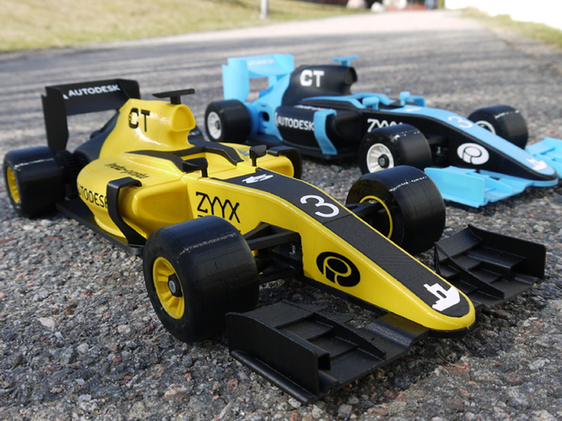 F1赛车3D打印模型免费STL文件下载-深圳市博易特智能科技有限公司