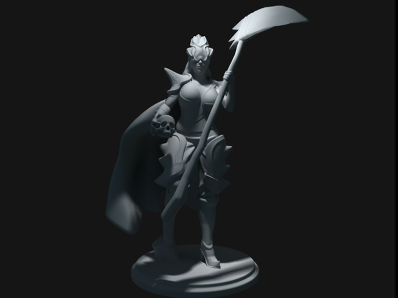 女巫法官3D打印模型免费STL文件下载-深圳市博易特智能科技有限公司