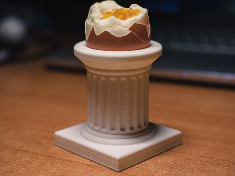 柱式蛋托3D打印模型免费STL文件下载-深圳市博易特智能科技有限公司