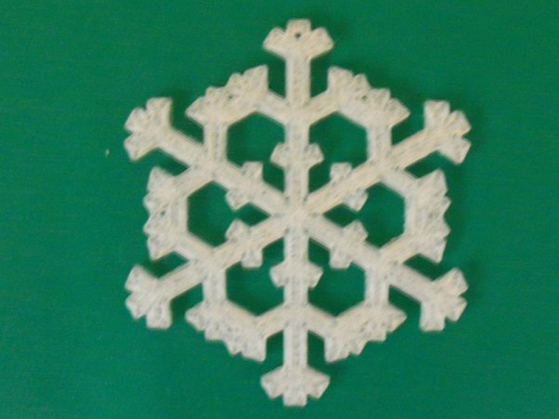 雪花3D打印模型免费STL文件下载-深圳市博易特智能科技有限公司