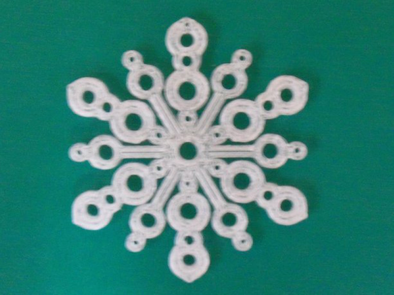雪花3D打印模型免费STL文件下载-深圳市博易特智能科技有限公司