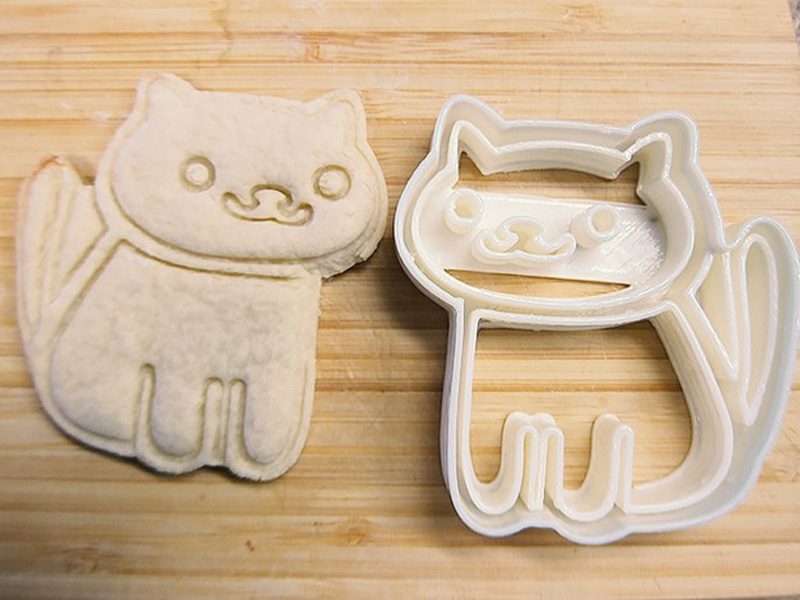 猫咪后院饼干模子3D打印模型免费STL文件下载-深圳市博易特智能科技有限公司