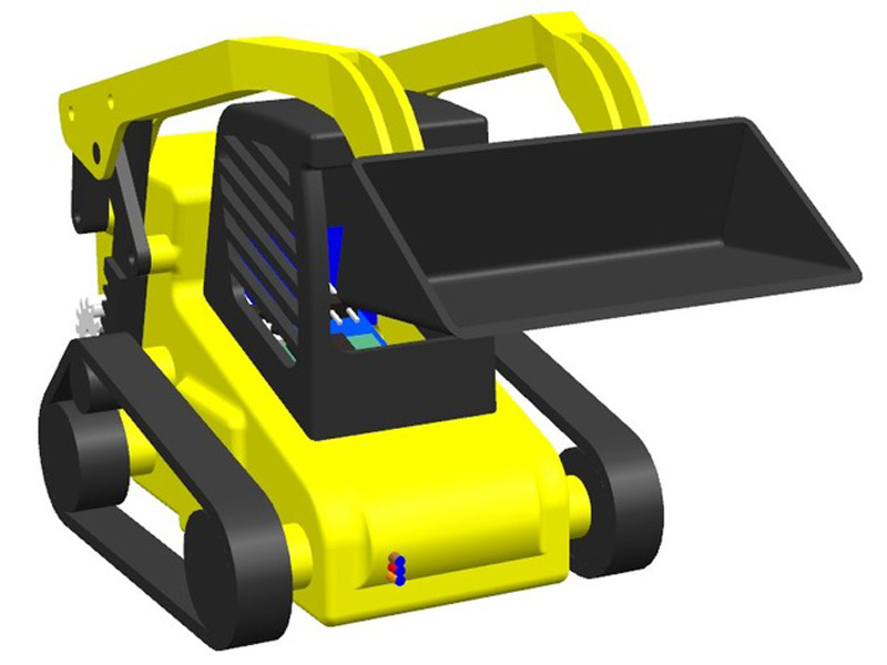 小型装载机3D打印模型免费STL文件下载-深圳市博易特智能科技有限公司