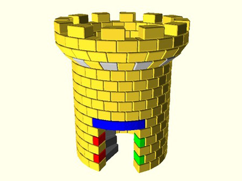 可定制炮塔3D打印模型免费STL文件下载-深圳市博易特智能科技有限公司