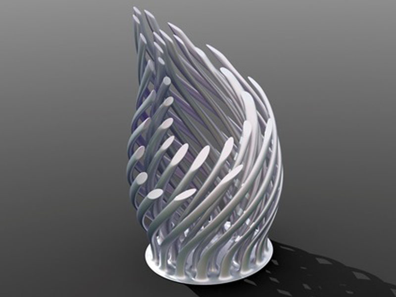 扭曲生长花瓶3D打印模型免费STL文件下载-深圳市博易特智能科技有限公司