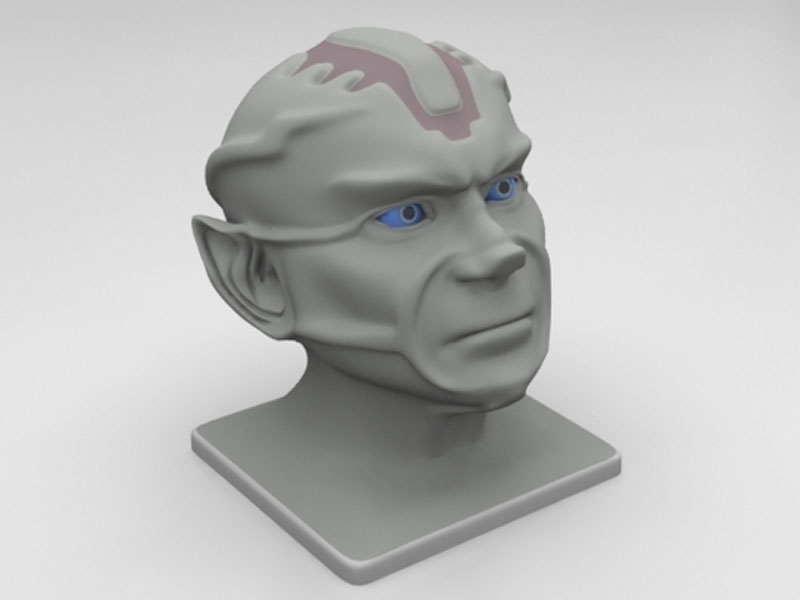 外星火神头3D打印模型免费STL文件下载-深圳市博易特智能科技有限公司