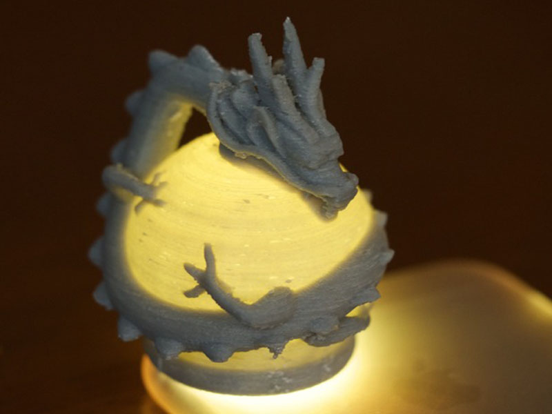 水晶球上的龙3D打印模型免费STL文件下载-深圳市博易特智能科技有限公司