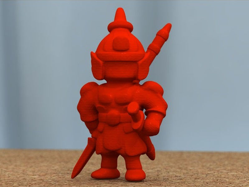 中国古代长矛武士3D打印模型免费STL文件下载-深圳市博易特智能科技有限公司