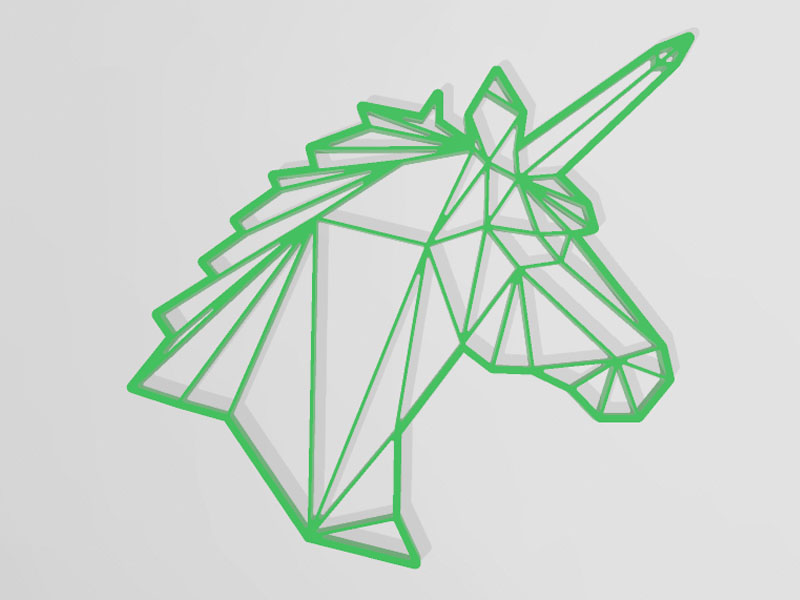 可定制独角兽3D打印模型免费STL文件下载-深圳市博易特智能科技有限公司