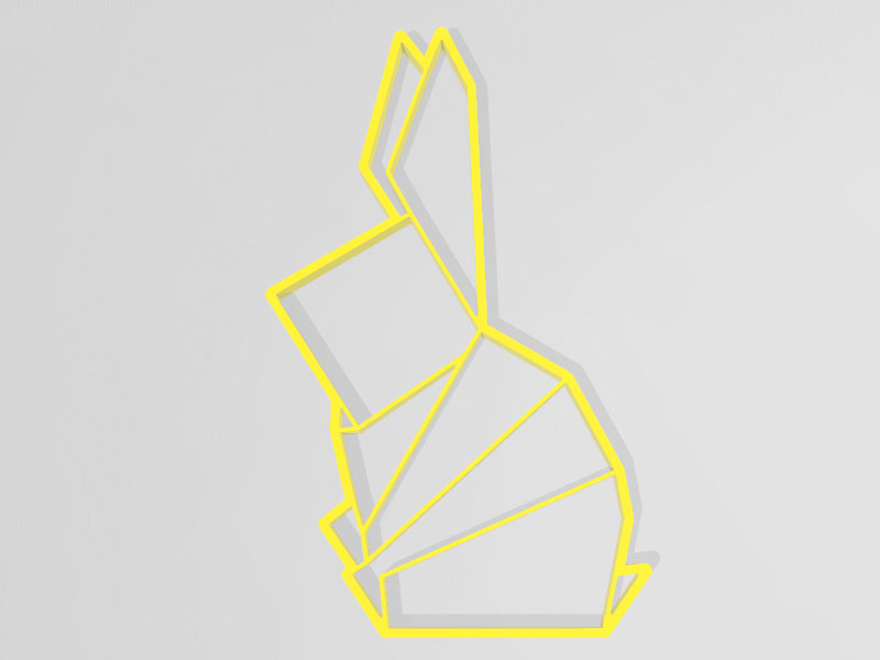 可定制兔子3D打印模型免费STL文件下载-深圳市博易特智能科技有限公司