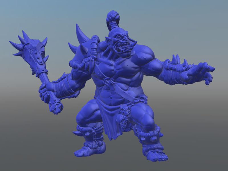劫掠食人魔3D打印模型免费STL文件下载-深圳市博易特智能科技有限公司