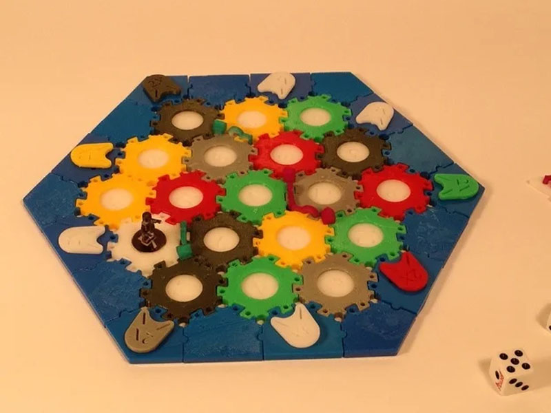 六角棋盘游戏3D打印模型免费STL文件下载-深圳市博易特智能科技有限公司