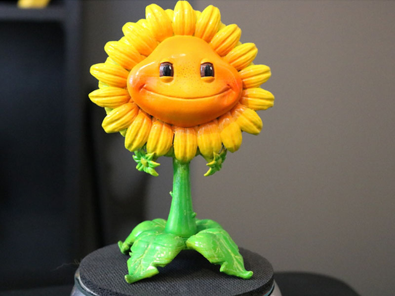 太阳花（植物大战僵尸）3D打印模型免费STL文件下载-深圳市博易特智能科技有限公司