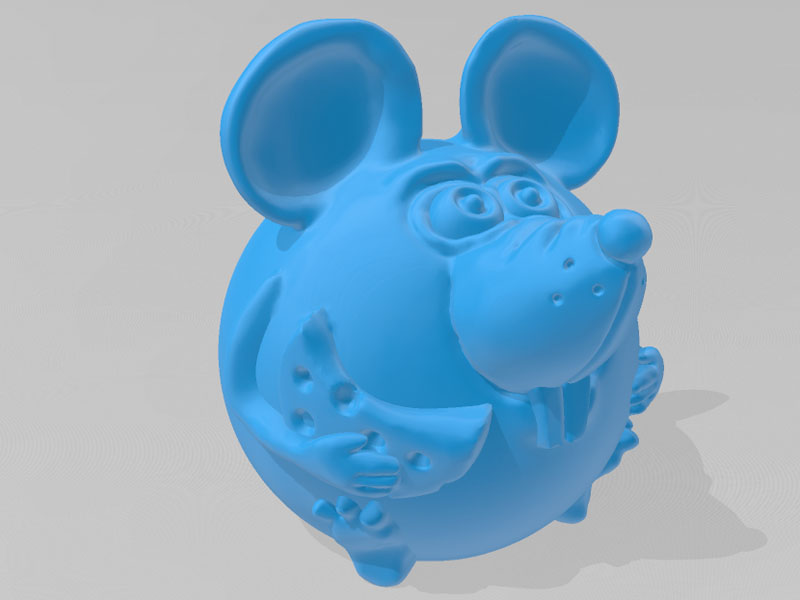 老鼠3D打印模型免费STL文件下载-深圳市博易特智能科技有限公司