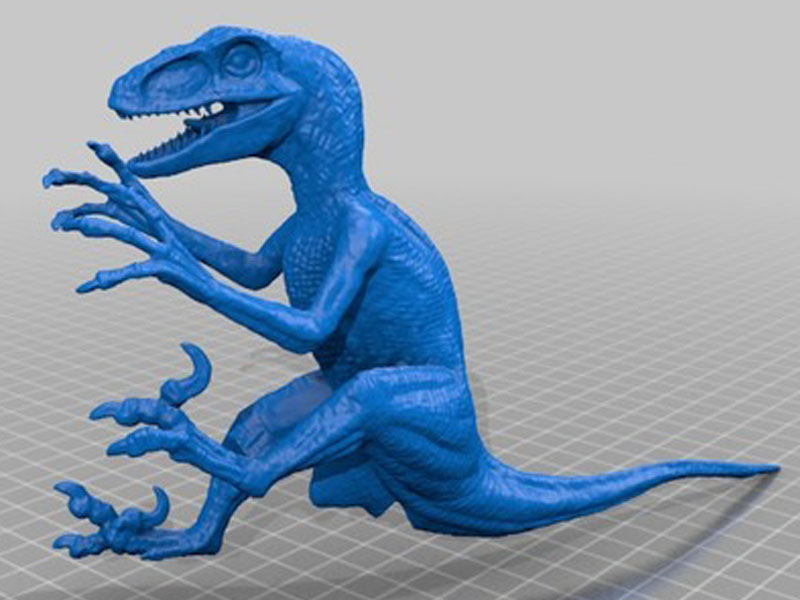 迅猛龙3D打印模型免费STL文件下载-深圳市博易特智能科技有限公司