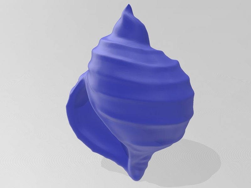螺壳3D打印模型免费STL文件下载-深圳市博易特智能科技有限公司