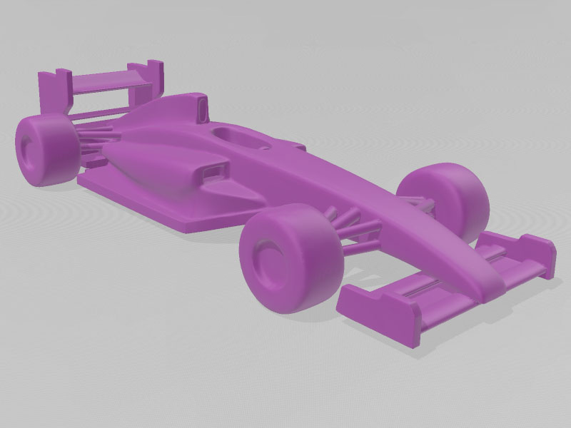 F1赛车3D打印模型免费STL文件下载-深圳市博易特智能科技有限公司