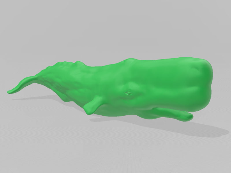鲸鱼3D打印模型免费STL文件下载-深圳市博易特智能科技有限公司