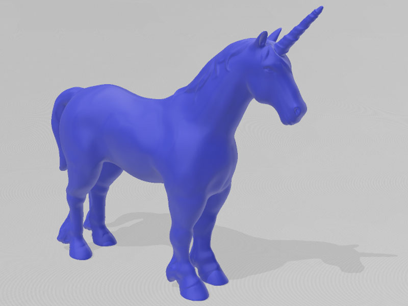 独角兽3D打印模型免费STL文件下载-深圳市博易特智能科技有限公司