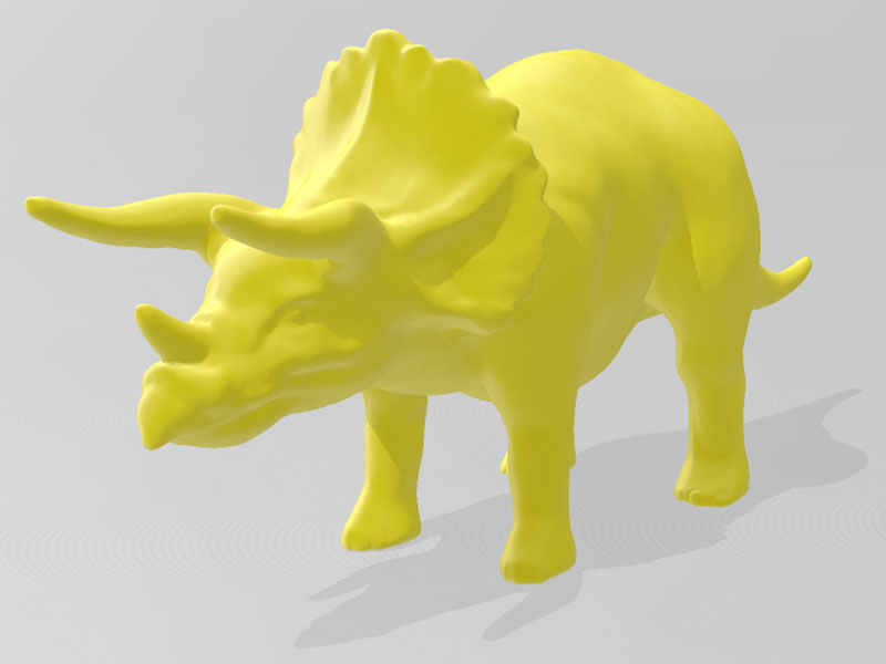三角龙3D打印模型免费STL文件下载-深圳市博易特智能科技有限公司