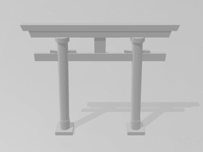 牌坊3D打印模型免费STL文件下载-深圳市博易特智能科技有限公司