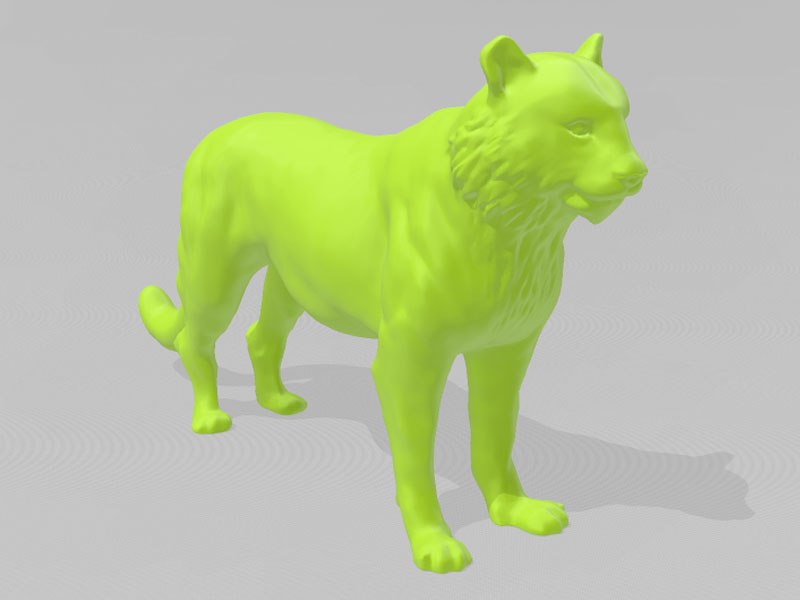老虎3D打印模型免费STL文件下载-深圳市博易特智能科技有限公司