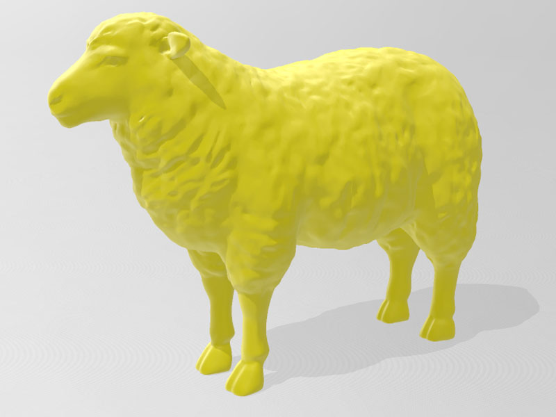 绵羊3D打印模型免费STL文件下载-深圳市博易特智能科技有限公司