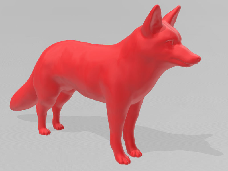 红狐3D打印模型免费STL文件下载-深圳市博易特智能科技有限公司
