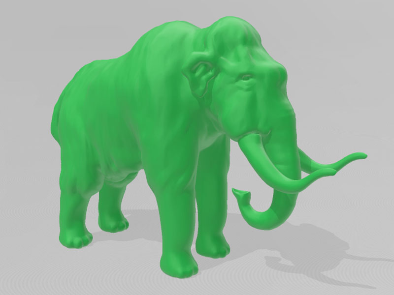 猛犸象3D打印模型免费STL文件下载-深圳市博易特智能科技有限公司