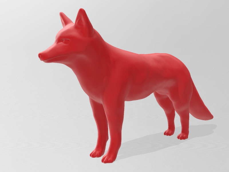 狐狸3D打印模型免费STL文件下载-深圳市博易特智能科技有限公司
