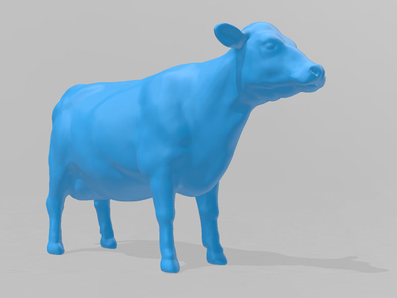 奶牛3D打印模型免费STL文件下载-深圳市博易特智能科技有限公司