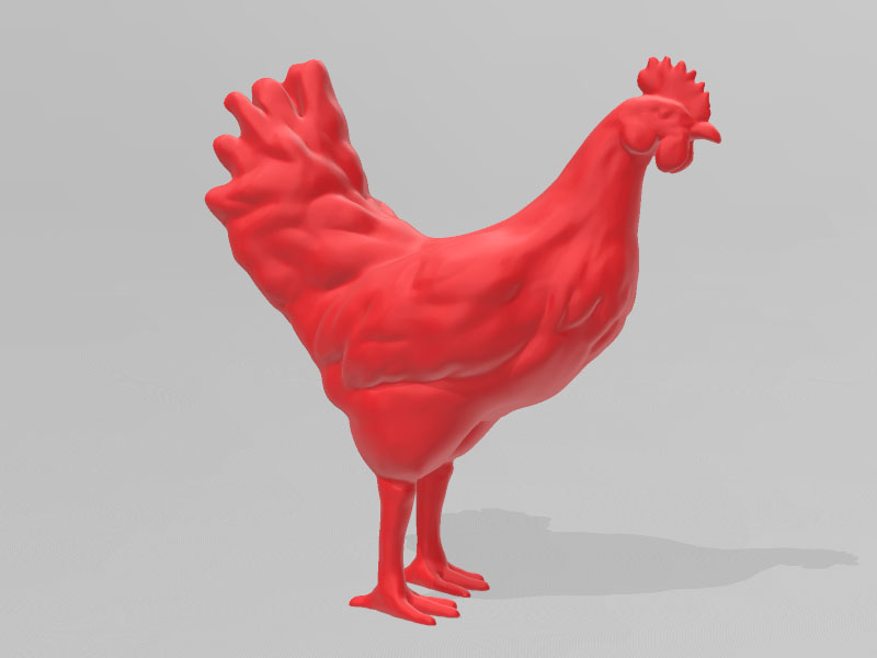 小鸡3D打印模型免费STL文件下载-深圳市博易特智能科技有限公司