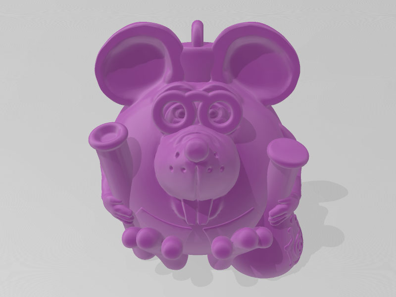 化学家老鼠3D打印模型免费STL文件下载-深圳市博易特智能科技有限公司