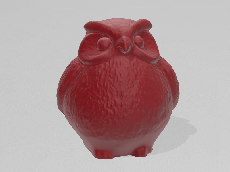 猫头鹰雕像3D打印模型免费STL文件下载-深圳市博易特智能科技有限公司