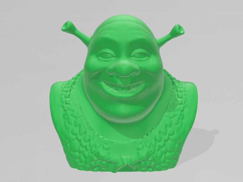 史莱克半身像3D打印模型免费STL文件下载-深圳市博易特智能科技有限公司