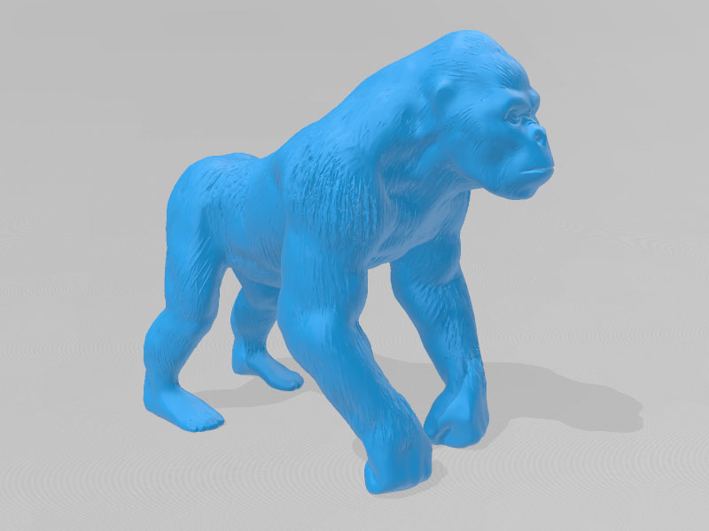 大猩猩3D打印模型免费STL文件下载-深圳市博易特智能科技有限公司