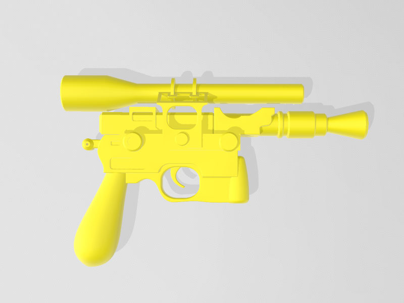 汉·索罗3D打印模型免费STL文件下载-深圳市博易特智能科技有限公司