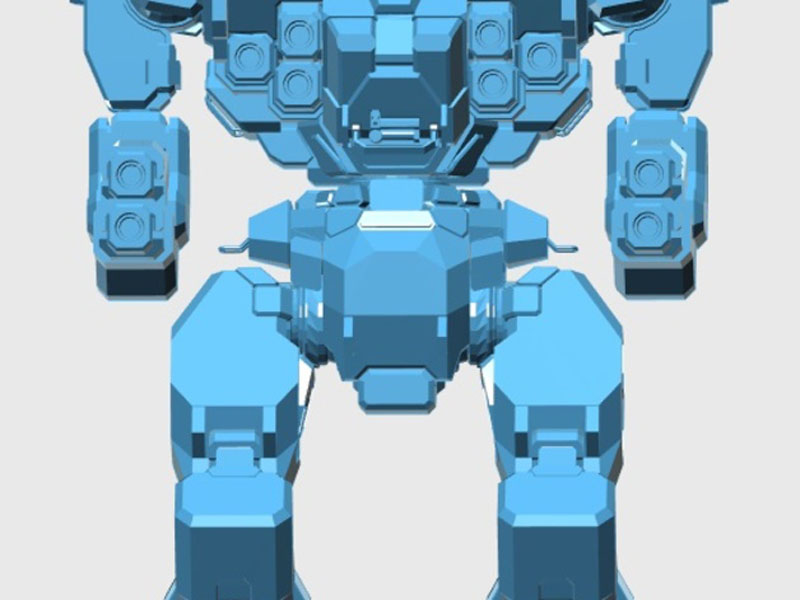 机甲战士Warhammer  3D打印模型免费STL文件下载-深圳市博易特智能科技有限公司