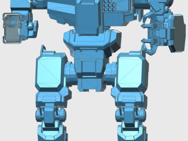 机甲战士Centurion  3D打印模型免费STL文件下载-深圳市博易特智能科技有限公司