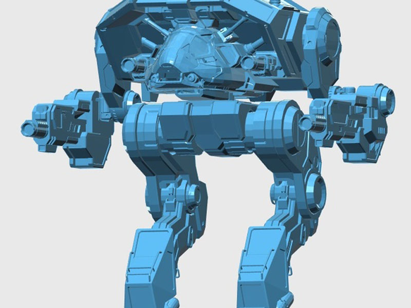 机甲战士Adder  3D打印模型免费STL文件下载-深圳市博易特智能科技有限公司