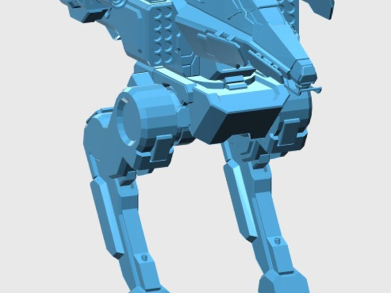 机甲战士Raven  3D打印模型免费STL文件下载-深圳市博易特智能科技有限公司