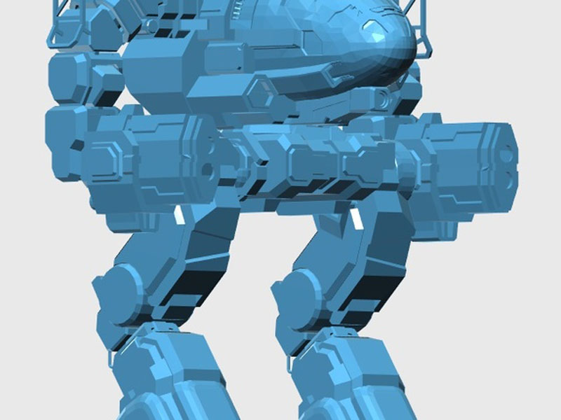 机甲战士Timberwolf  3D打印模型免费STL文件下载-深圳市博易特智能科技有限公司