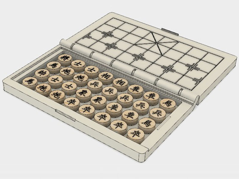 中国象棋4  3D打印模型免费STL文件下载-深圳市博易特智能科技有限公司