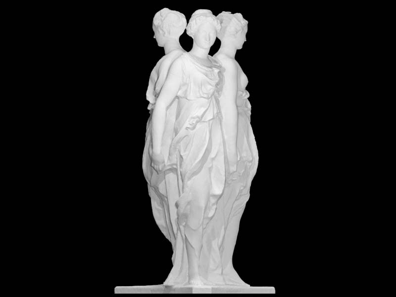 美惠三女神3D打印模型免费STL文件下载-深圳市博易特智能科技有限公司