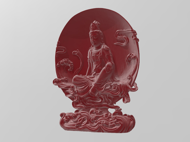 锦梅观音3D打印模型免费STL文件下载-深圳市博易特智能科技有限公司