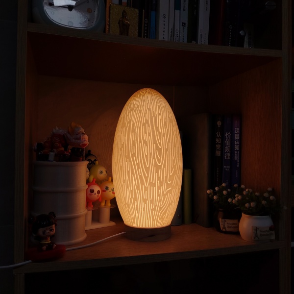 【免费下载】AI设计+3D打印抽象古风灯饰｜惊艳光影艺术STL模型